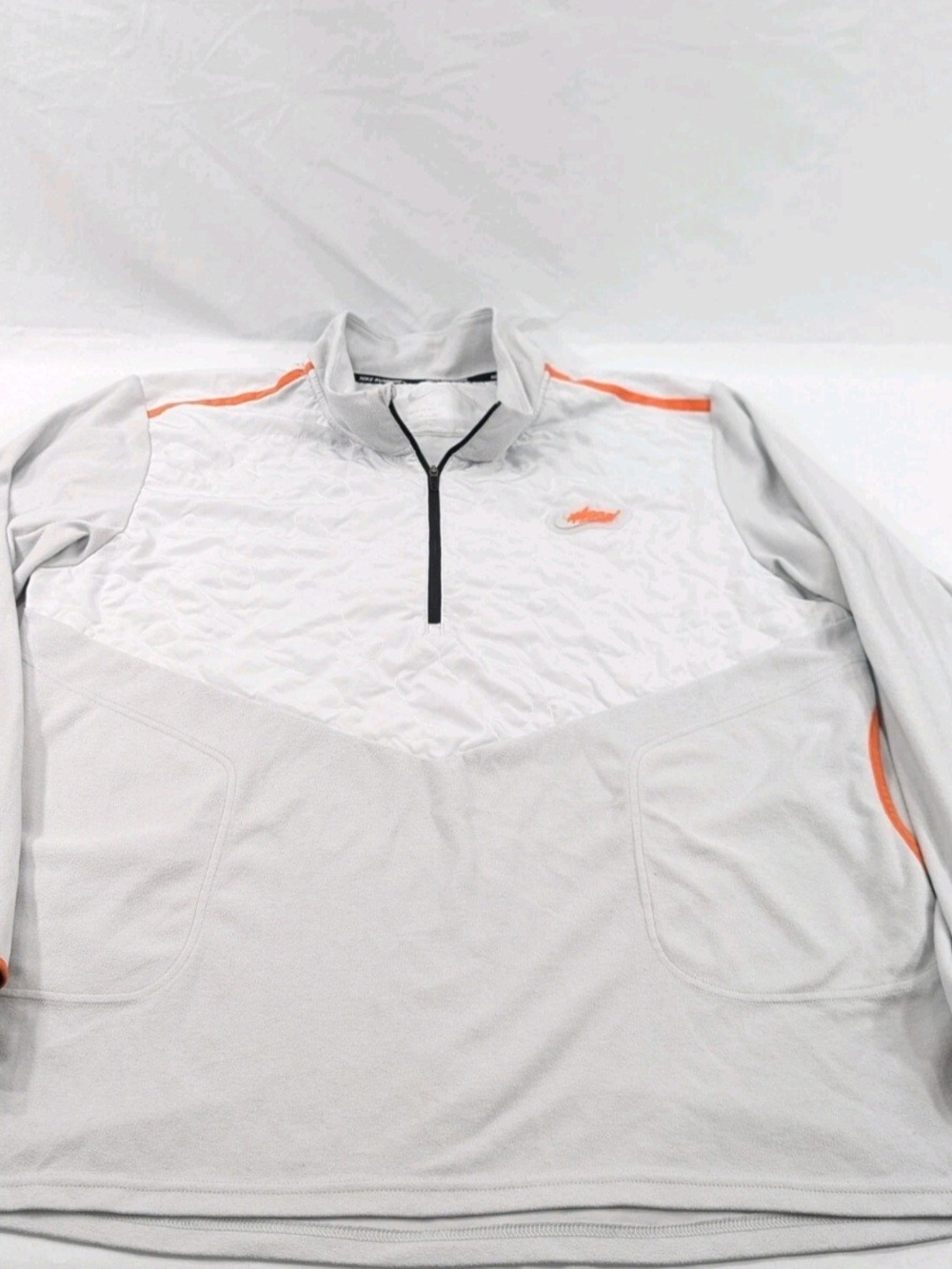 Nike Wild Jacket Run  Adult XL windrunner Jacket RUN 1/4 Zip Fleece Quilted